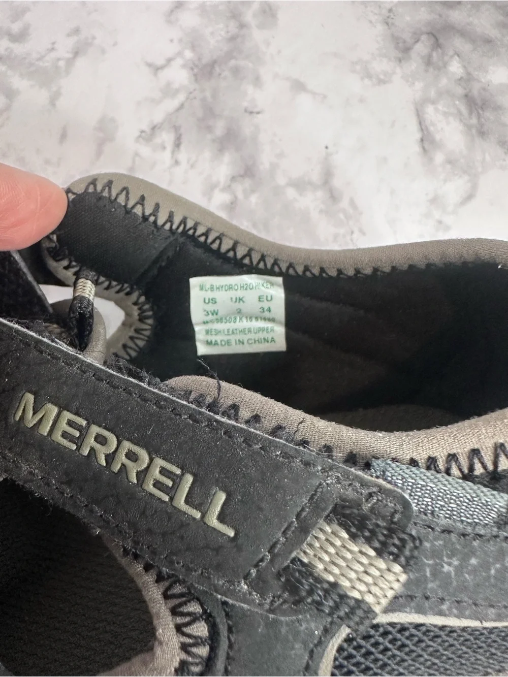 Merrell hydro h2o